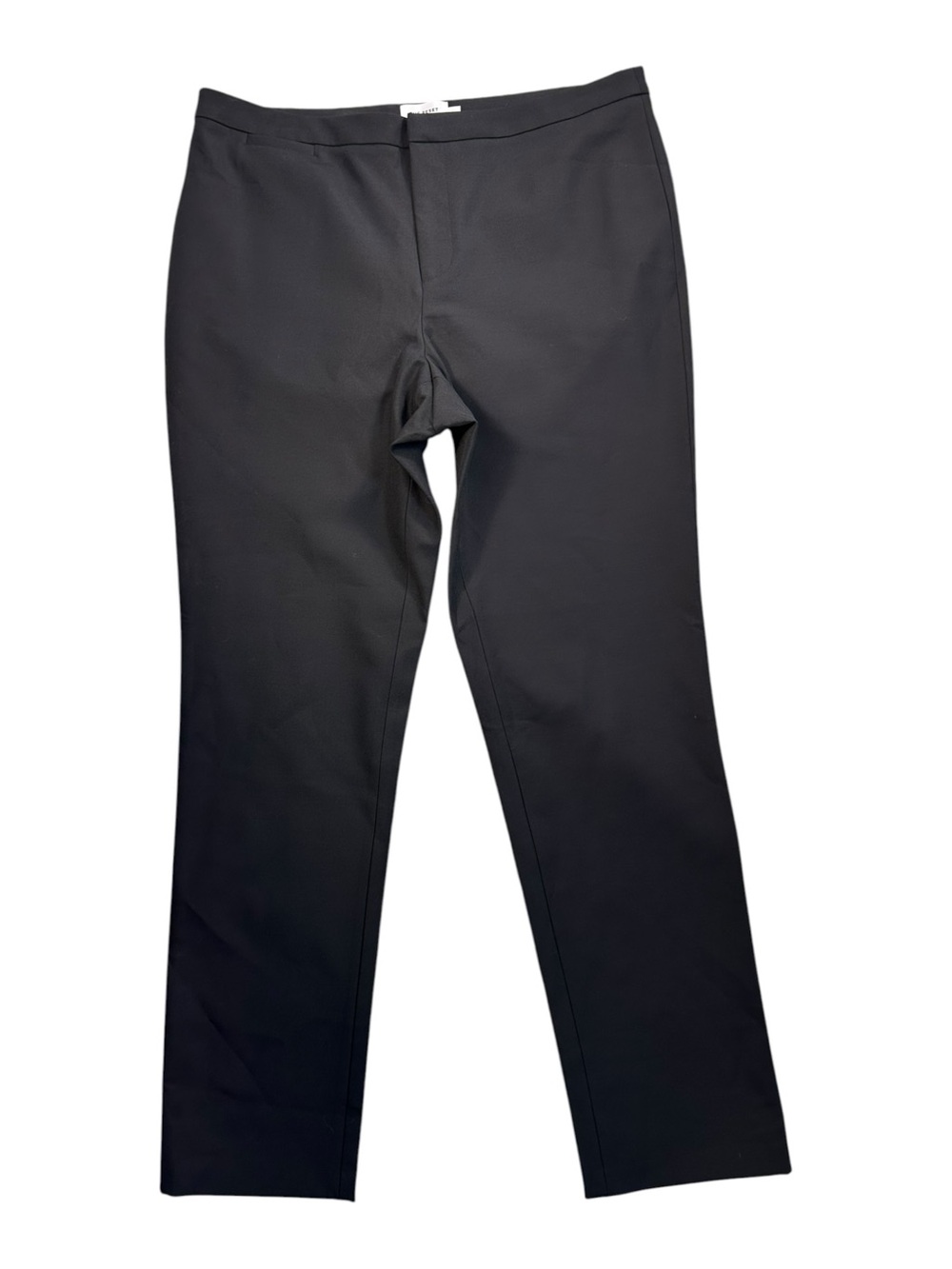The Reset R Label Black Ponte Straight Leg Pull-On Pants Size L